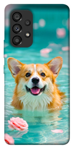 Чехол itsPrint Swimming corgi для Samsung Galaxy A53 5G