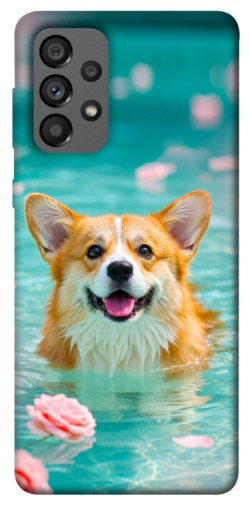 Чехол itsPrint Swimming corgi для Samsung Galaxy A73 5G