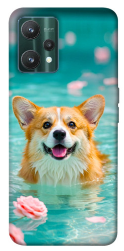 Чехол itsPrint Swimming corgi для Realme 9 Pro