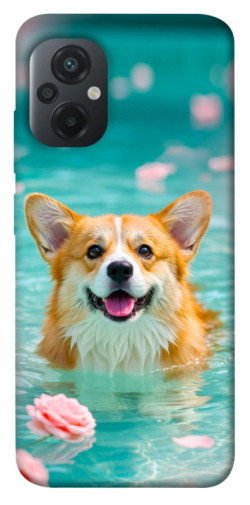 Чехол itsPrint Swimming corgi для Xiaomi Poco M5