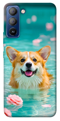 Чехол itsPrint Swimming corgi для TECNO Pop 5 LTE