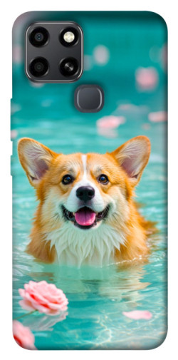 Чехол itsPrint Swimming corgi для Infinix Smart 6