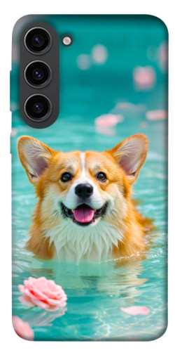 Чехол itsPrint Swimming corgi для Samsung Galaxy S23