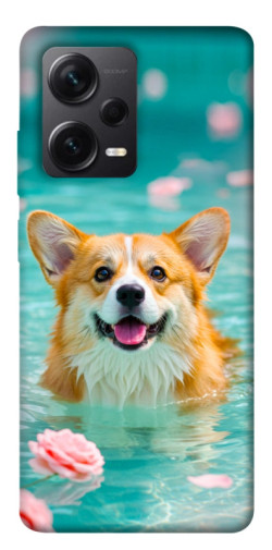 Чехол itsPrint Swimming corgi для Xiaomi Redmi Note 12 Pro+ 5G