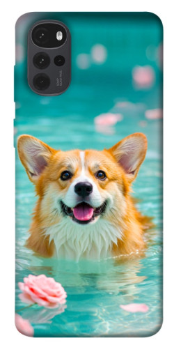 Чехол itsPrint Swimming corgi для Motorola Moto G22