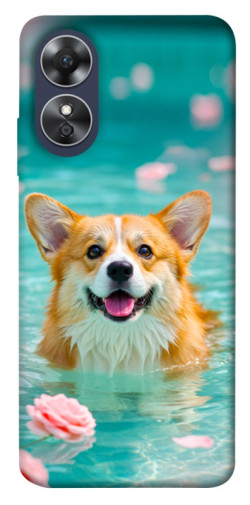 Чехол itsPrint Swimming corgi для Oppo A17