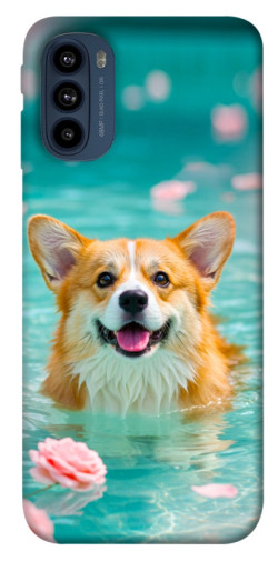 Чехол itsPrint Swimming corgi для Motorola Moto G41