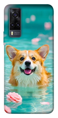 Чехол itsPrint Swimming corgi для Vivo Y31