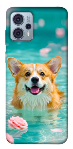 Чехол itsPrint Swimming corgi для Motorola Moto G23