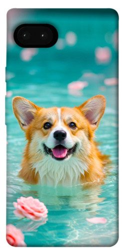 Чехол itsPrint Swimming corgi для Google Pixel 7a