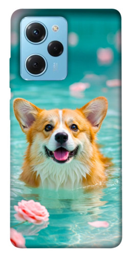 Чехол itsPrint Swimming corgi для Xiaomi Poco X5 Pro 5G