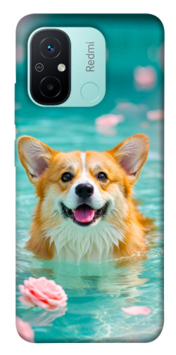 Чехол itsPrint Swimming corgi для Xiaomi Redmi 12C