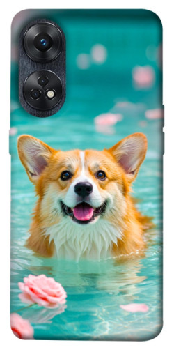 Чехол itsPrint Swimming corgi для Oppo Reno 8 T 4G