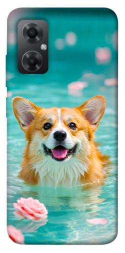 Чехол itsPrint Swimming corgi для Xiaomi Redmi Note 11R