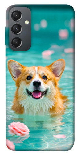 Чехол itsPrint Swimming corgi для Samsung Galaxy A24 4G