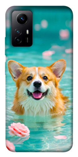 Чехол itsPrint Swimming corgi для Xiaomi Redmi Note 12S