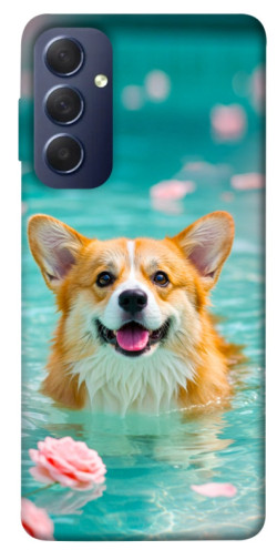 Чехол itsPrint Swimming corgi для Samsung Galaxy M54 5G