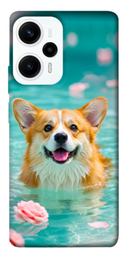 Чохол itsPrint Swimming corgi для Xiaomi Poco F5 Pro