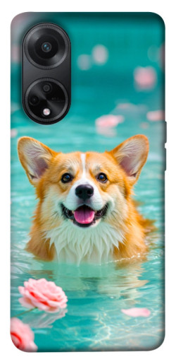 Чехол itsPrint Swimming corgi для Oppo A98