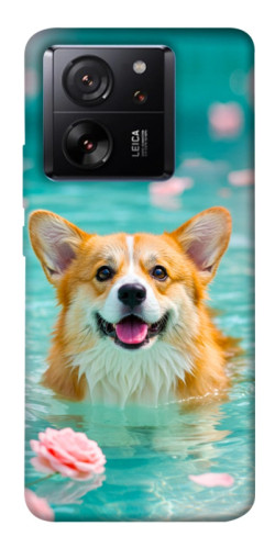 Чехол itsPrint Swimming corgi для Xiaomi 13T