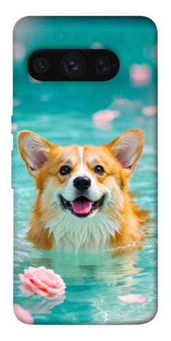 Чехол itsPrint Swimming corgi для Google Pixel 8 Pro