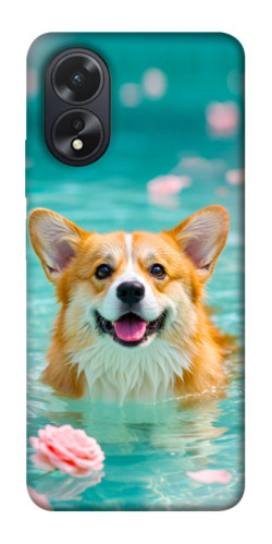 Чехол itsPrint Swimming corgi для Oppo A38