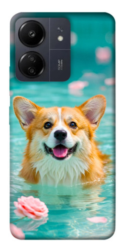 Чехол itsPrint Swimming corgi для Xiaomi Redmi 13C