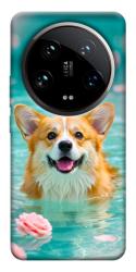 Чехол itsPrint Swimming corgi для Xiaomi 14 Ultra