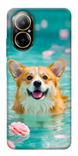 Чехол itsPrint Swimming corgi для Realme C67 4G