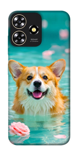 Чехол itsPrint Swimming corgi для ZTE Blade A73 4G