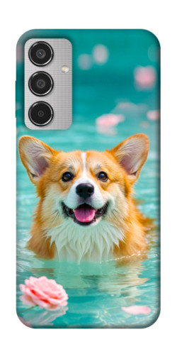 Чехол itsPrint Swimming corgi для Samsung Galaxy M35 5G