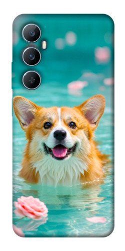 Чехол itsPrint Swimming corgi для Realme C65 4G