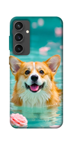 Чехол itsPrint Swimming corgi для Samsung Galaxy S24 FE