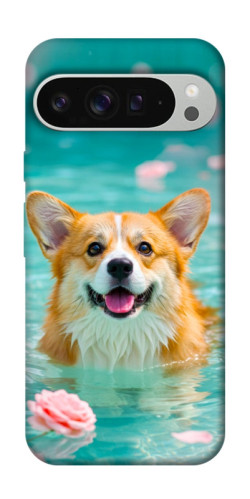Чехол itsPrint Swimming corgi для Google Pixel 9 Pro XL