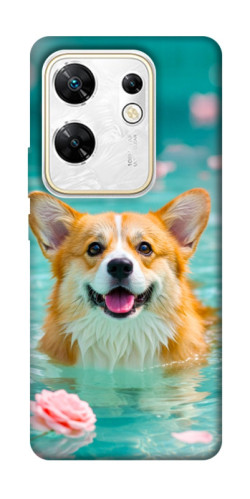 Чехол itsPrint Swimming corgi для Infinix Zero 30 4G