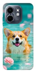 Чехол itsPrint Swimming corgi для Infinix Smart 9 4G / Hot 50i