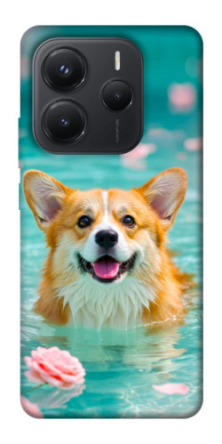 Чехол itsPrint Swimming corgi для Xiaomi Redmi Note 14 5G