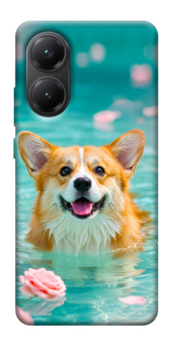 Чехол itsPrint Swimming corgi для Xiaomi Poco X7 Pro