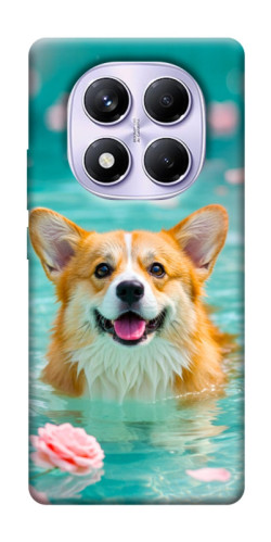 Чехол itsPrint Swimming corgi для Xiaomi Poco X7