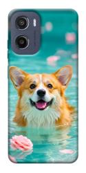 Чехол itsPrint Swimming corgi для Motorola Moto G05