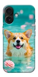 Чехол itsPrint Swimming corgi для Apple iPhone 17 (6.3")