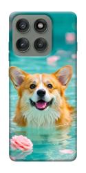 Чехол itsPrint Swimming corgi для Motorola Edge 60 Pro