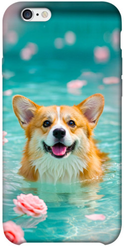 Чехол itsPrint Swimming corgi для Apple iPhone 6/6s plus (5.5")