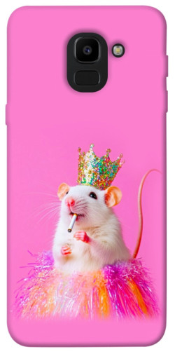 Чехол itsPrint Гламурная крыса для Samsung J600F Galaxy J6 (2018)