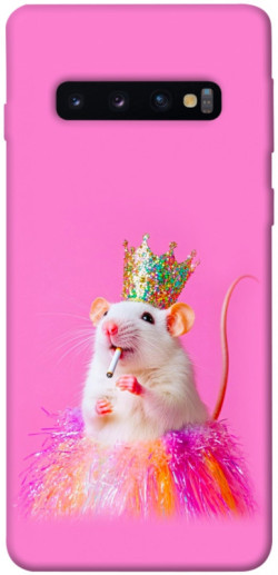 Чехол itsPrint Гламурная крыса для Samsung Galaxy S10