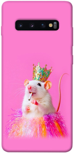 Чехол itsPrint Гламурная крыса для Samsung Galaxy S10+