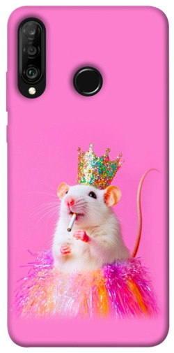 Чехол itsPrint Гламурная крыса для Huawei P30 lite