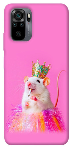 Чехол itsPrint Гламурная крыса для Xiaomi Redmi Note 10 / Note 10s