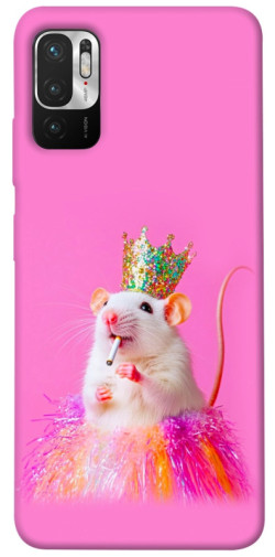 Чехол itsPrint Гламурная крыса для Xiaomi Redmi Note 10 5G