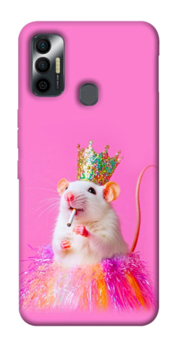 Чехол itsPrint Гламурная крыса для TECNO Spark 7